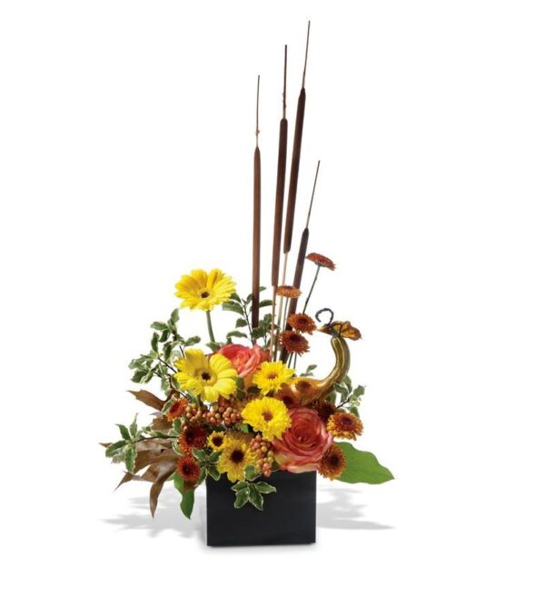 Teleflora Autumn Arcadia Flower Arangement - As Shown