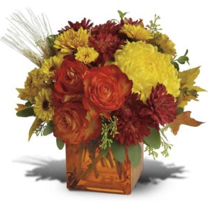 Teleflora Autumn Expression Flower Arangement - As Shown
