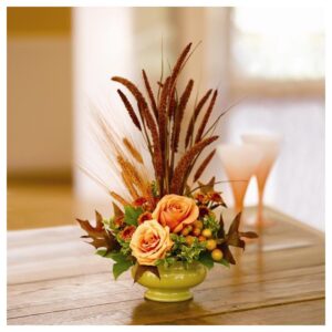 Teleflora Harvest Home Flower Arangement - As Shown