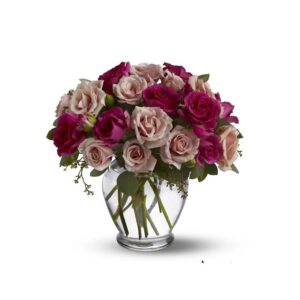 Teleflora Spray Roses are Pink Flower Arangement - As Shown