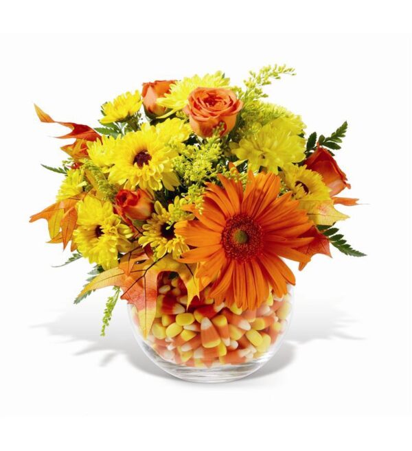 Teleflora Sweet Autumn Flower Arangement - As Shown